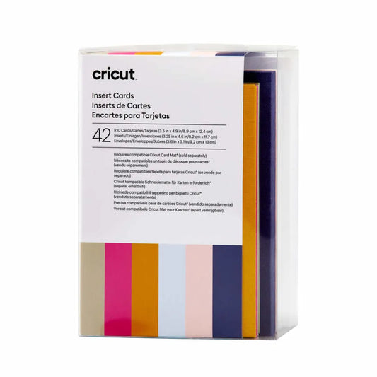 2009464 - Cricut Insert Cards Sensei R10 (8;9 Cm X 12;4 Cm) 42-Pack - TechDriven Technologies