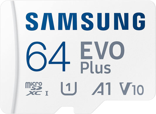 SAMSUNG EVO PLUS MICROSDXC 64GB 10 YEARS WARRANTY