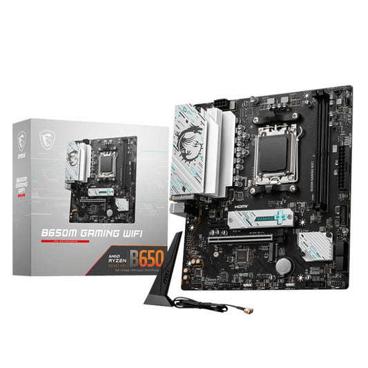 MSI B650M GAMING WIFI AMD AM5 mATX Gaming Motherboard