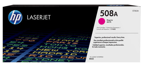 HP 508A MAGENTA LASERJET ENTERPRISE TONER CARTRIDGE