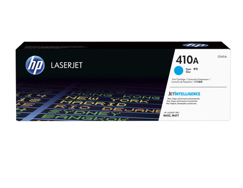 HP 410A CYAN LASERJET M452/MFP M477 TONER CARTRIDGE