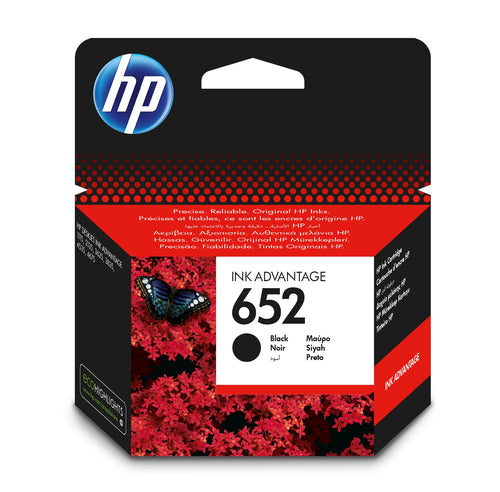 HP 652 BLACK INK CARTRIDGE