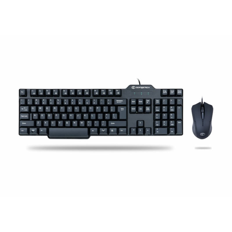 GoFreetech Wired KB/MOUSE Combo - Black