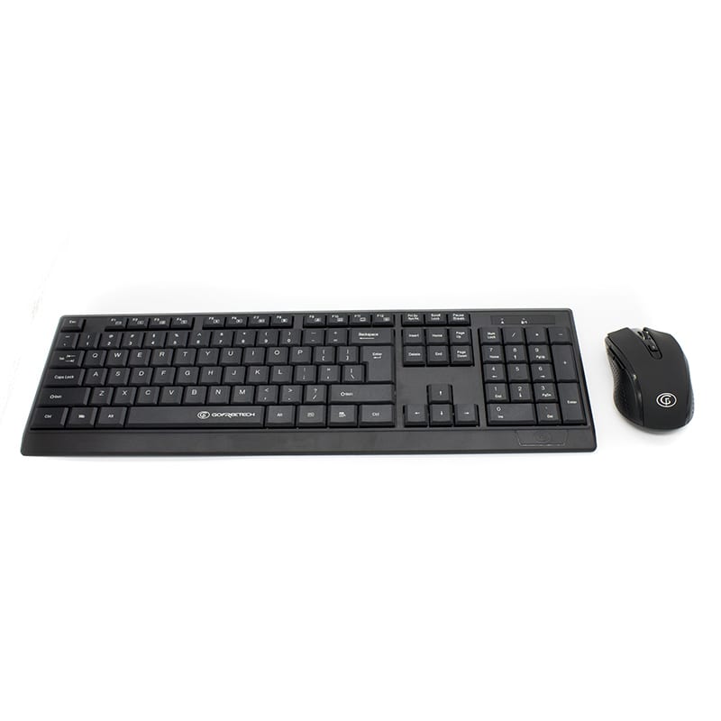 GoFreetech Wireless KB/MOUSE Combo - Black