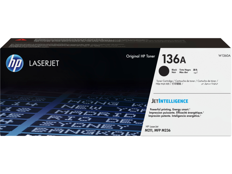 HP 136A BLACK ORIGINAL LASERJET TONER CARTRIDGE