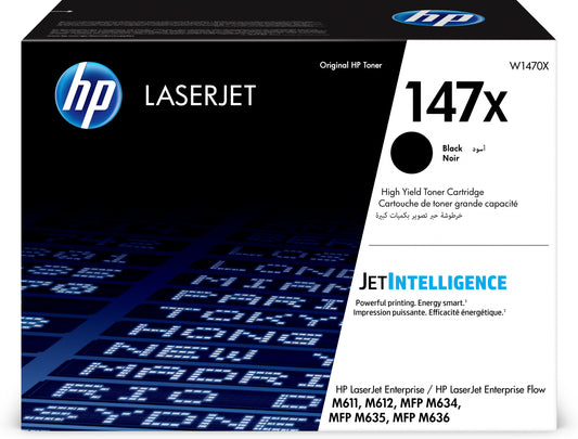 HP 147X BLACK LASERJET TONER CARTRIDGE