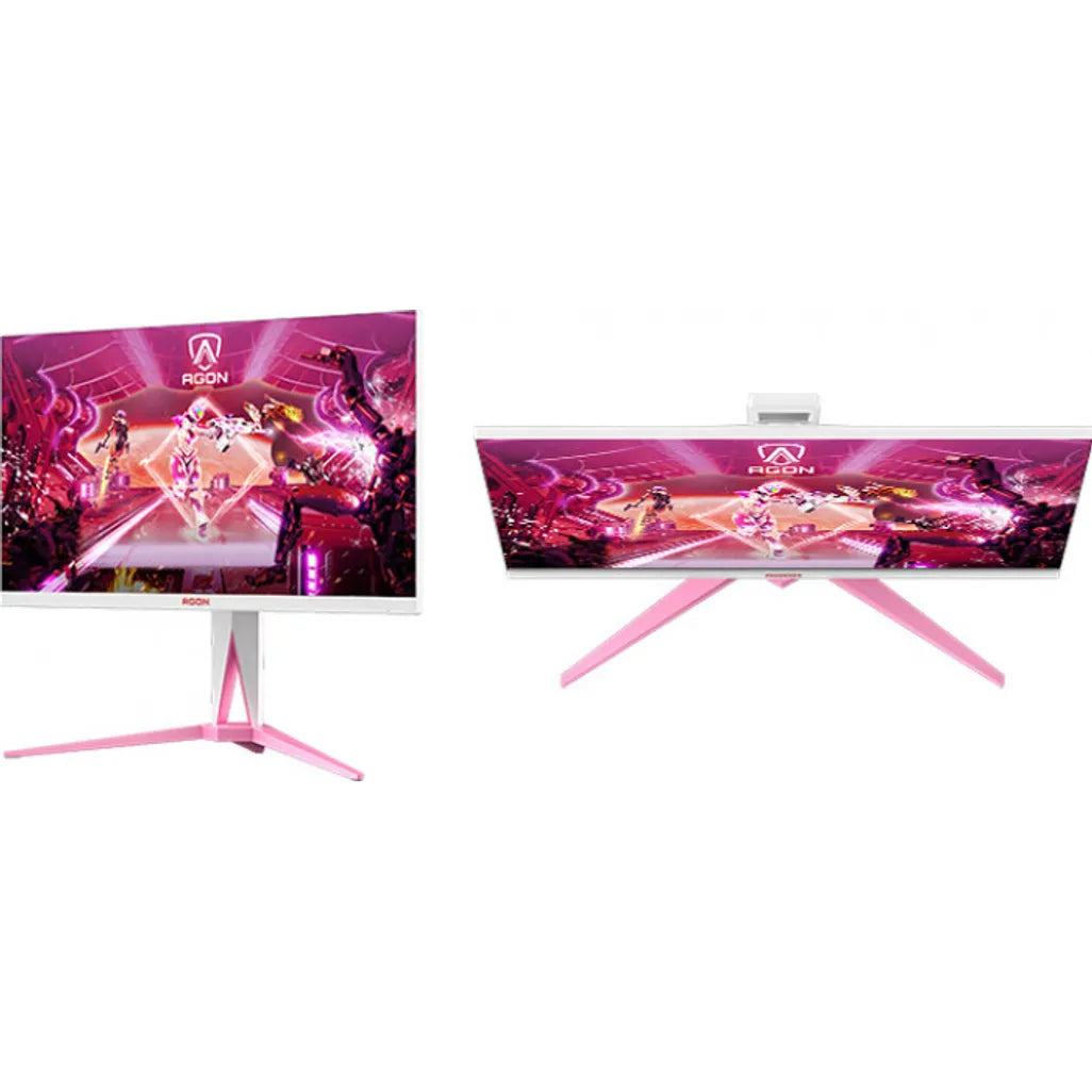 AOC AGON PINK Monitor IPS Panel 27'' QHD 2560 x 1440; 170hz; ARGB; 1ms; G-Sync Compatible; 4 Year Warranty - TechDriven Technologies