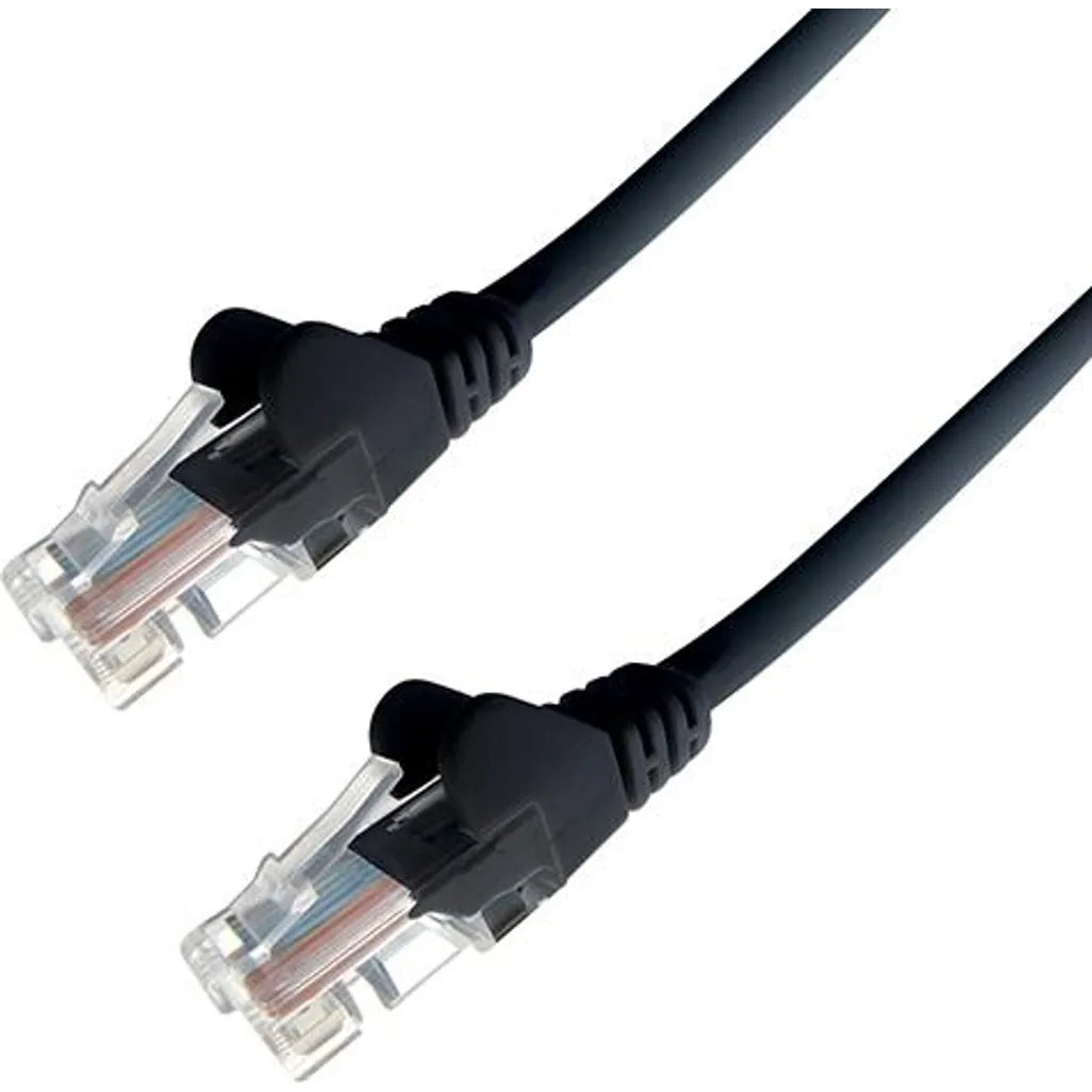 RCT - CAT5E PATCH CORD (FLY LEADS) 3M BLACK - TechDriven Technologies