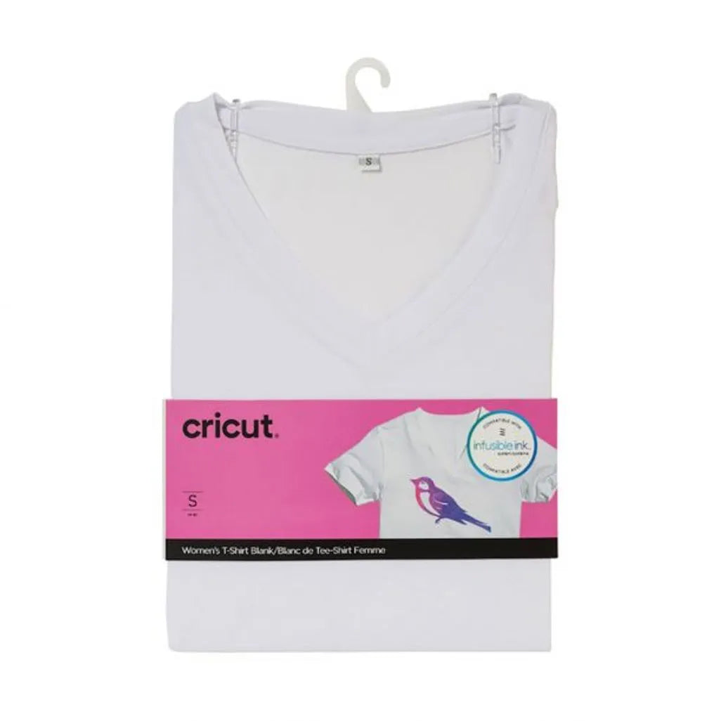 2007906: Cricut Infusible Ink Women's White T-Shirt (S) - TechDriven Technologies