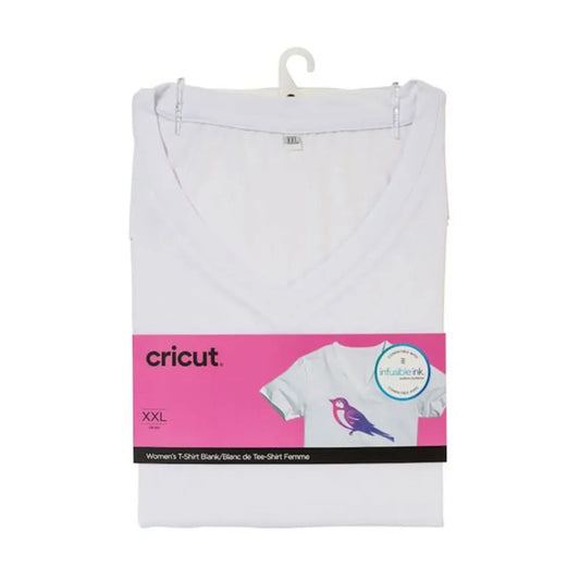 2007910: Cricut Infusible Ink Women's White T-Shirt (XXL) - TechDriven Technologies