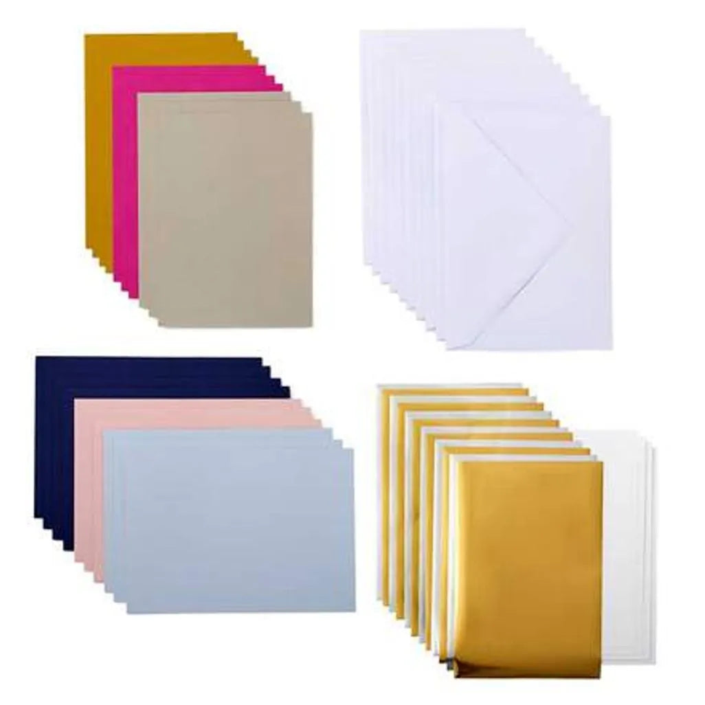 2009224: Cricut Joy Insert Cards 11;4 Cm X 15;9 Cm 10-Pack (Sensei Sampler) With Foil Sheets - TechDriven Technologies