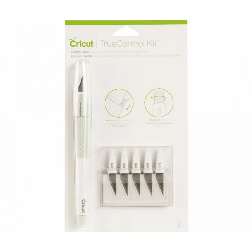 2005033 - Cricut TrueControl Knife Kit (Mint) with 5x spare blades .