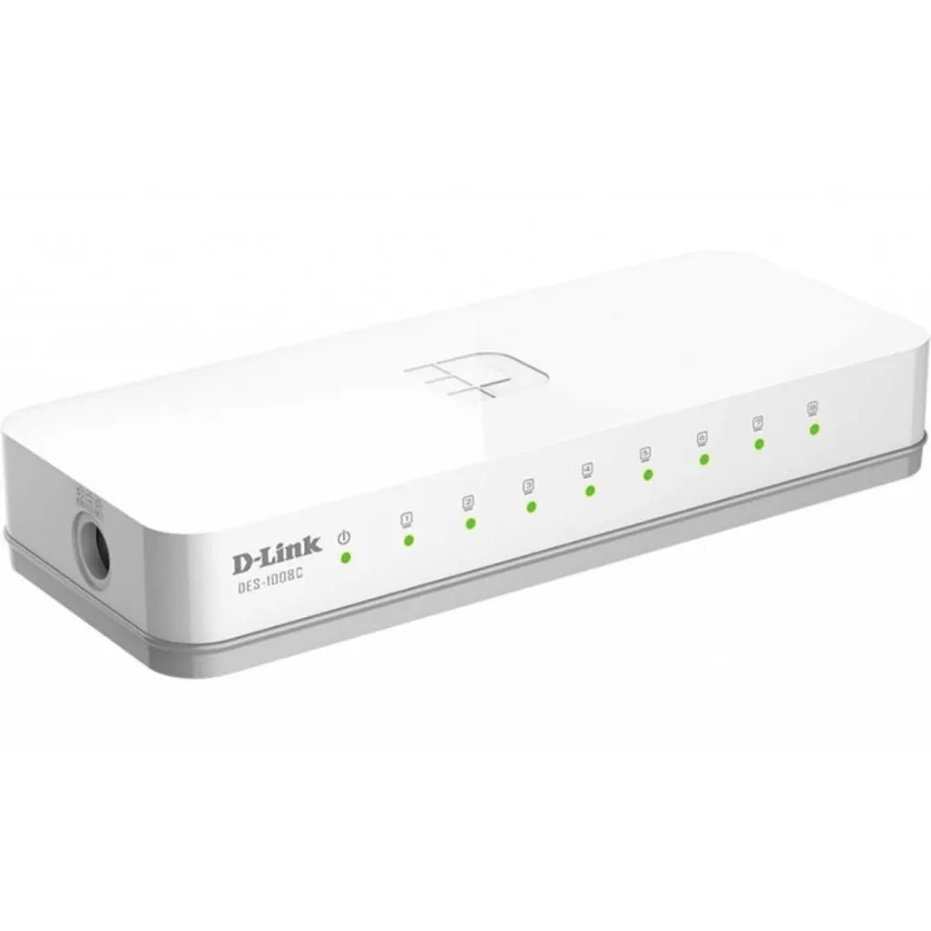 D-Link 8-Port 10/100 Unmanaged Switch - TechDriven Technologies