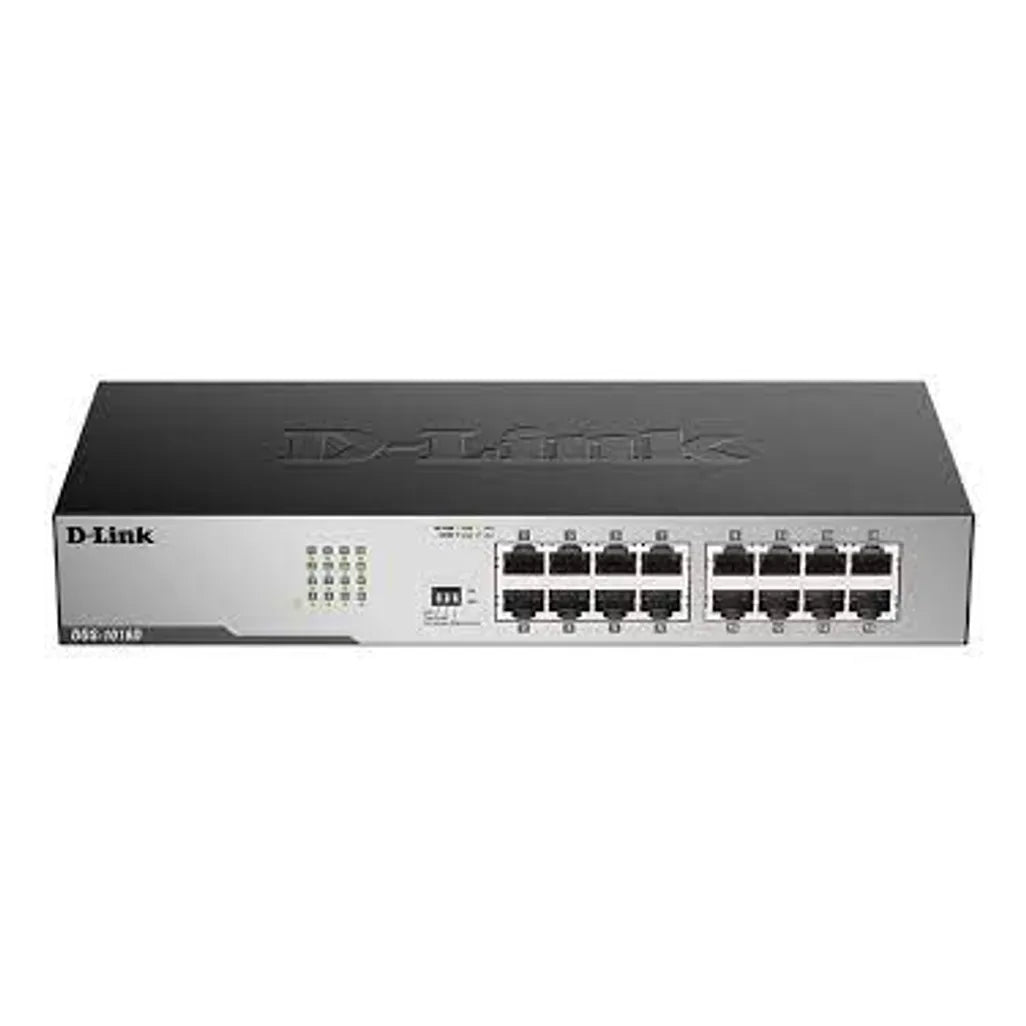 D-Link 16Port 10/100/1000Mbps Unmanaged Switch - TechDriven Technologies