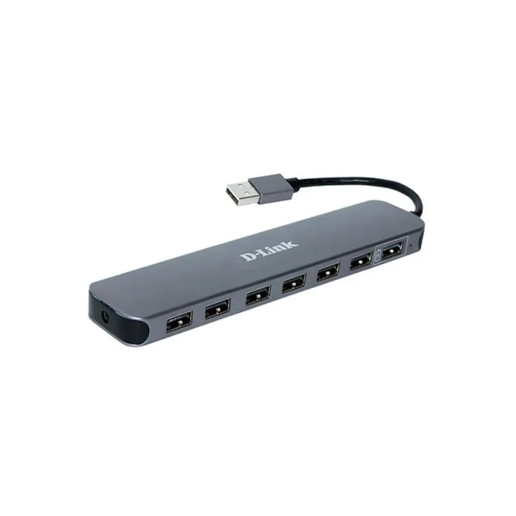 D-LINK 7 PORT USB HUB - POWERED HUB - 2 x Fastcharge ports