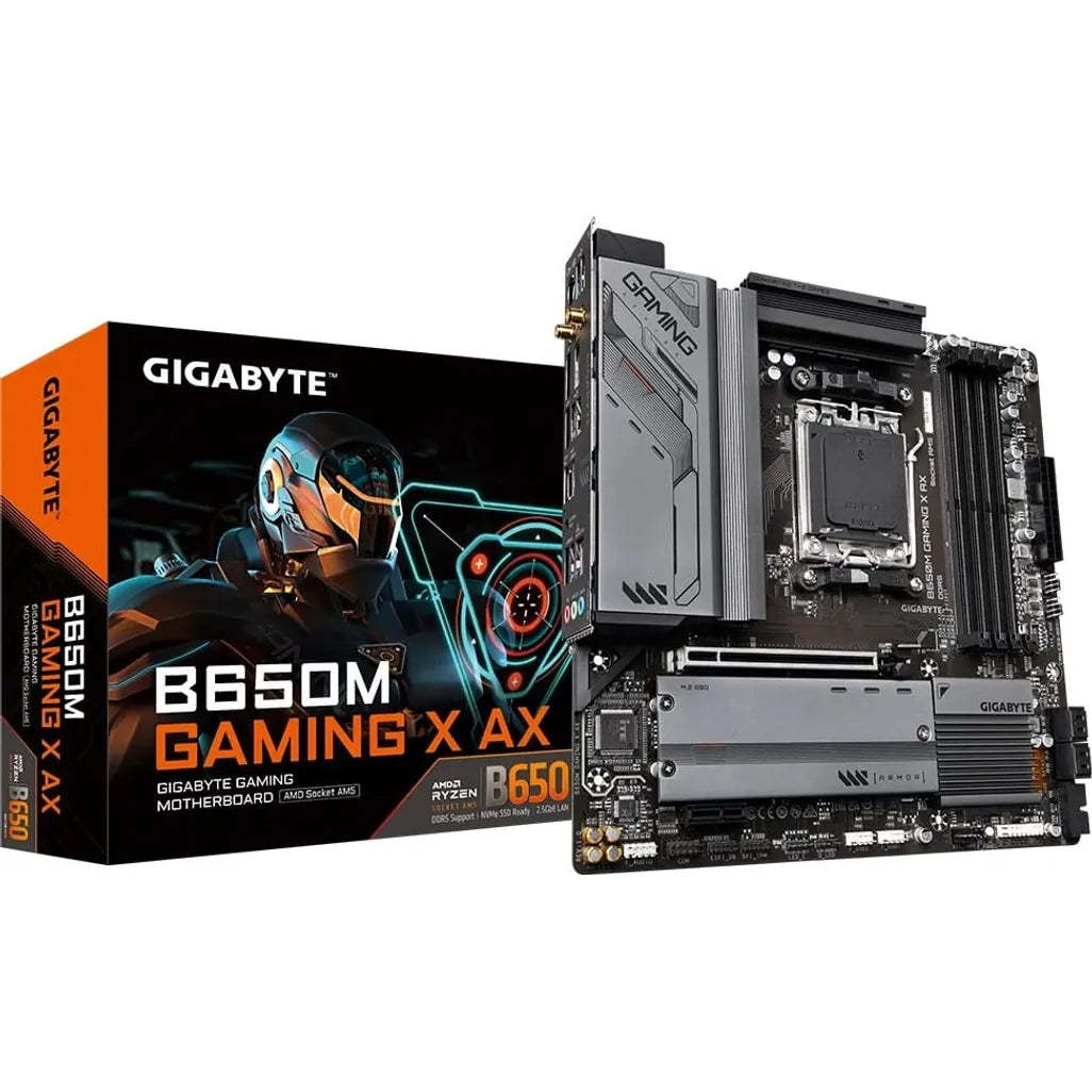 GIGABYTE AMD B650 Gaming Chipset for AMD AM5; 4x DDR5; 3x M2; HDMI/DP; ATX; WiFi. - TechDriven Technologies