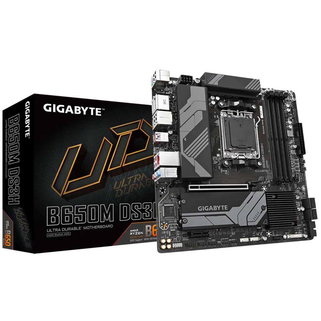 GIGABYTE AMD B650 Chipset for AMD AM5; 4x Dual DDR5; 2x M2; 1x HDMI 2x DP. - TechDriven Technologies