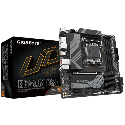 GIGABYTE AMD B650 Chipset for AMD AM5; 4x Dual DDR5; 2x M2; 1x HDMI 2x DP. - TechDriven Technologies