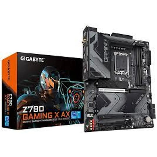 GIGABYTE Motherboard Gaming Intel® Z790 Chipset for LGA 1700; 4x DDR5; 4x M2 G4 ; WiFi+BT; HDMI/DP; ATX.