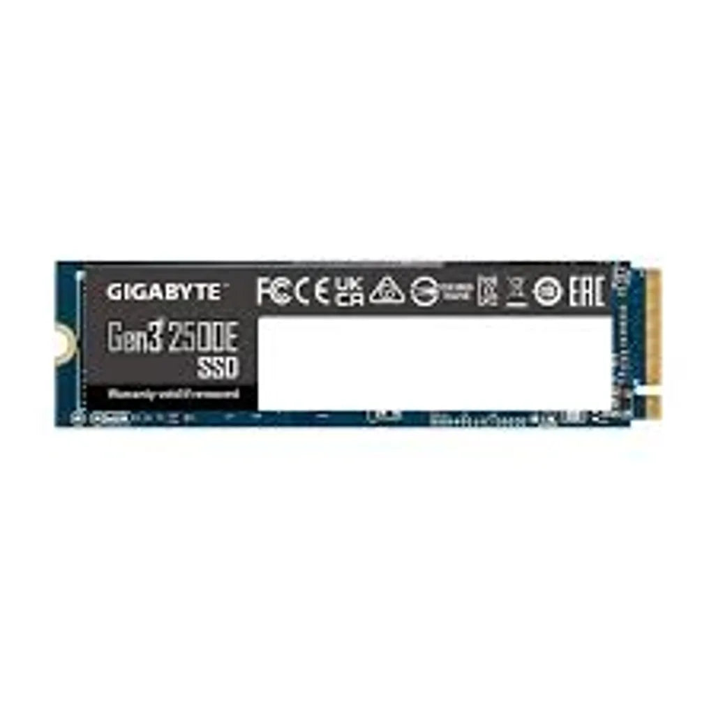 Gigabyte NVMe SSD 500GB - PCIe3 - Read 2300 MB/s; Write 1500MB/s- 120TBW or 3 years warranty - TechDriven Technologies