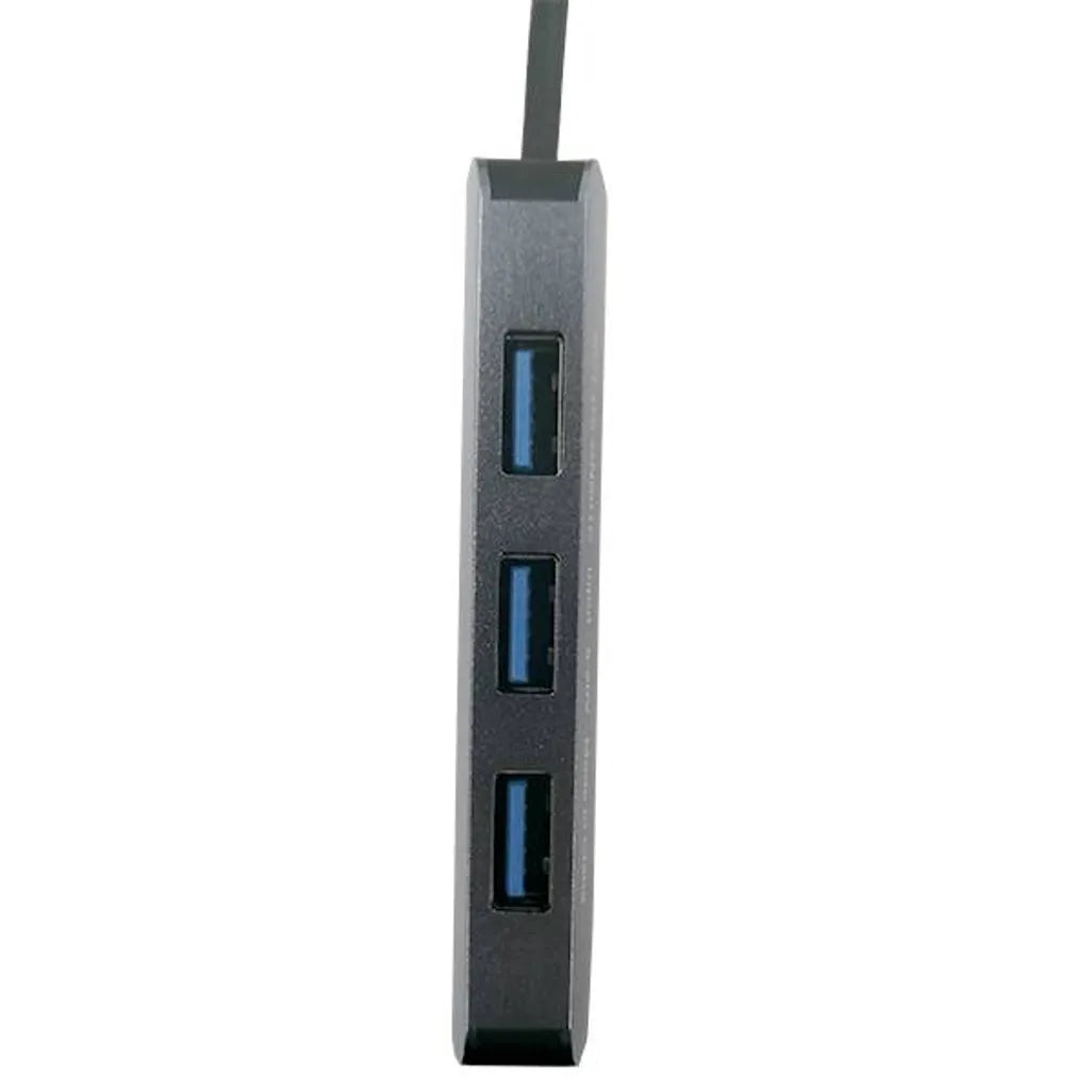 RCT ADP-GN401U USB TYPE A TO GIGABIT RJ45 ADAPTOR WITH 3 PORT USB 3.0 TYPE A HUB - TechDriven Technologies