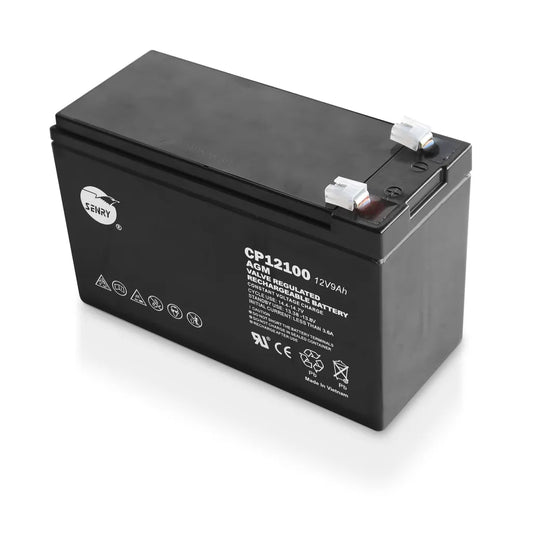 RCT SENRY CP12100 12V DC 9AH RECHARGEABLE SEALED AGM BATTERY - 6 MONTH WARRANTY ONLY! - TechDriven Technologies