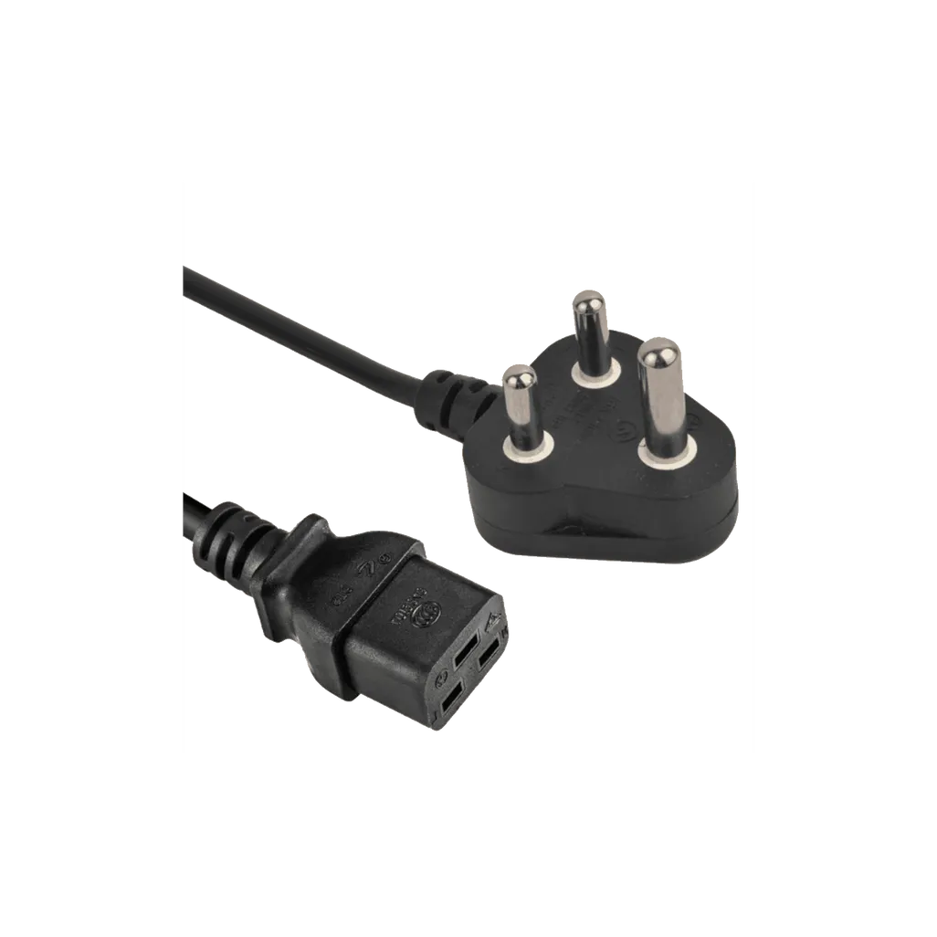 RCT INPUT POWER CORD 3pin SA Plug to IEC C19 - TechDriven Technologies