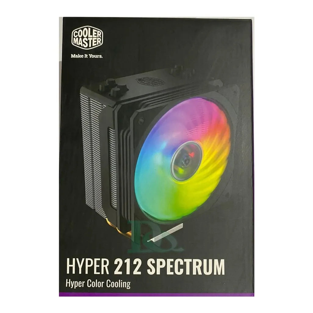 CM Cooler Hyper 212 ARGB Spectrum Tower; 120mm ARGB Fan; 4 Heat Pipes - Mania EXclusive - TechDriven Technologies