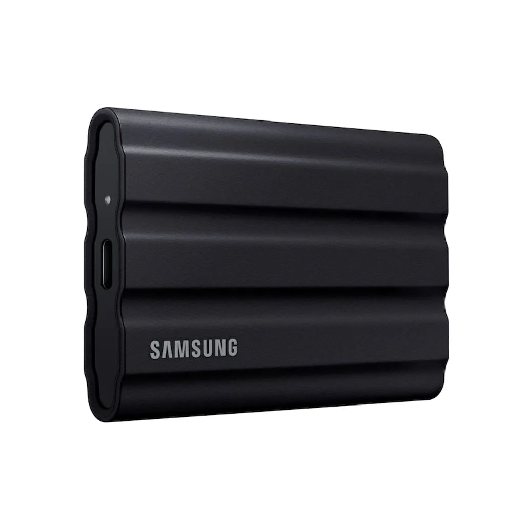 Samsung MU-PE4T0S T7 Shield Portable SSD 4 TB; USB 3.2 (Gen2; 10Gbps) backwards compatible - Black - TechDriven Technologies