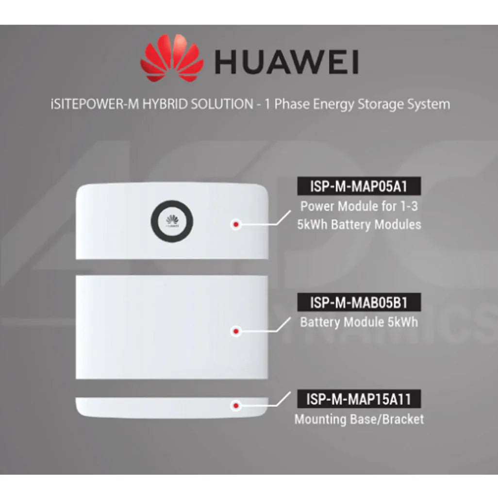 HUAWEI POWER-M 5KWH STORAGE BATTERY MODULE -iSITEPOWER -M MAB05B1 - TechDriven Technologies