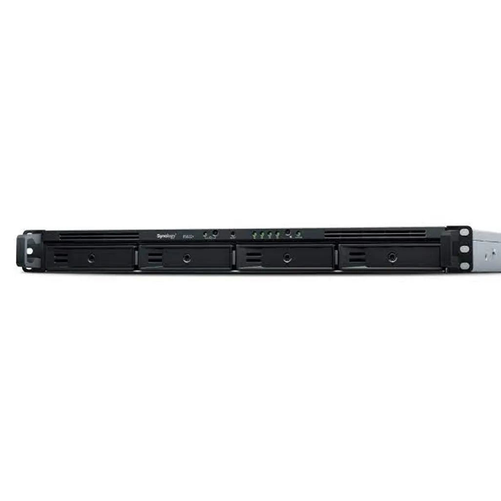 RackStation 4-bay  NAS (up to 8 drives withRX4182)  4-core 2.2 GHz