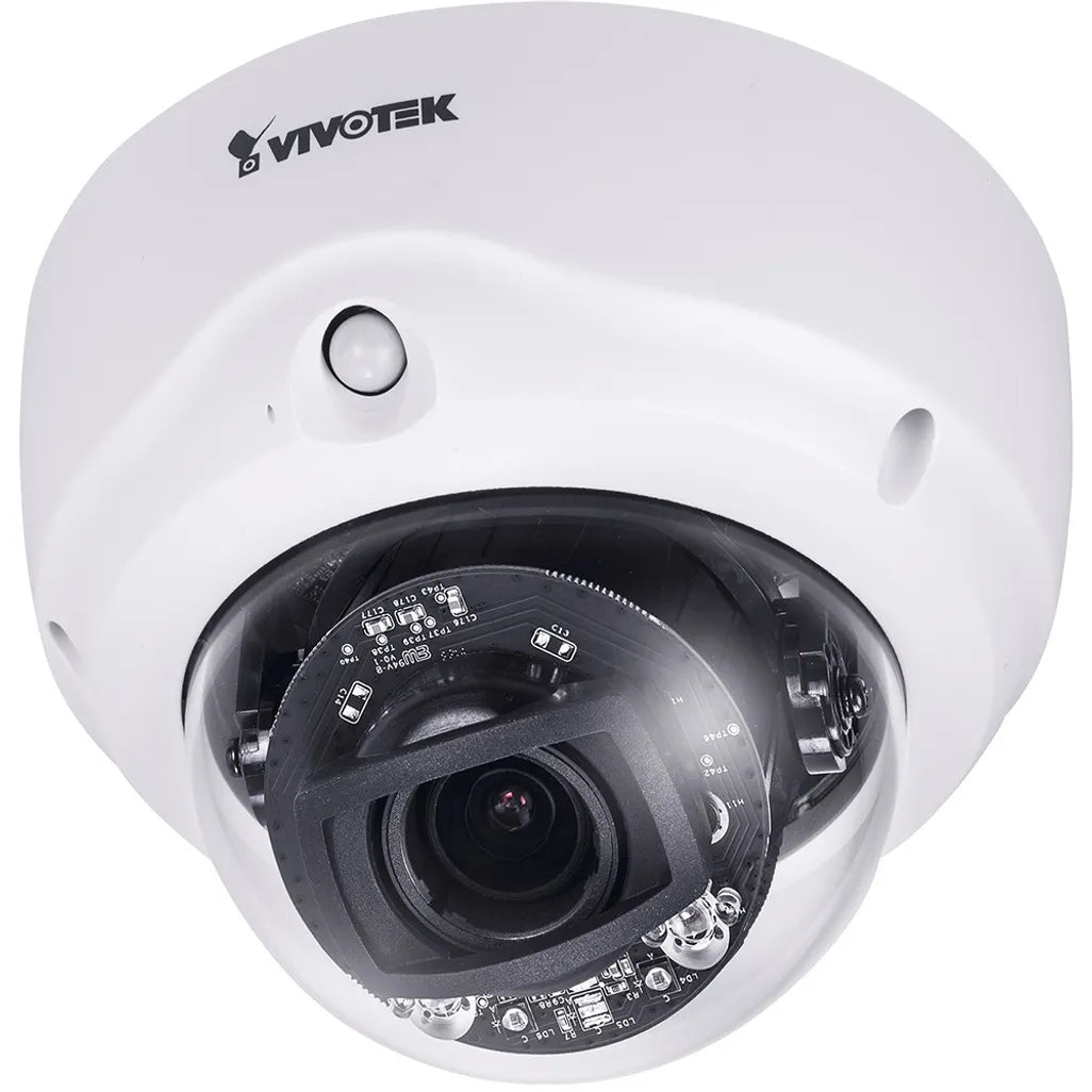 VIVOTEK Indoor Dome; 2MP; 2.8-12mm Remote Focus; 50M IR; WDR PRO; IO. - TechDriven Technologies