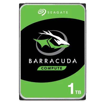 Seagate Barracuda ST1000DM014 1TB 3.5'' HDD Desktop Internal drives; SATA 6GB/s Interface; 210MB/s Sustained TR; 64MB cache; RPM