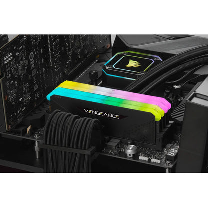 Vengeance RGB RS 8GB (1x8GB) DDR4 3600MHz C18 Memory Module - Black - TechDriven Technologies