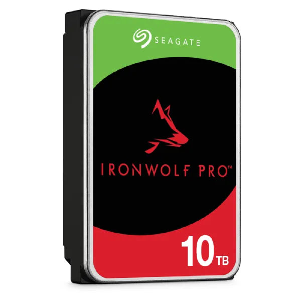 Seagate Ironwolf Pro ST10000NT001 10TB 3.5'' HDD NAS Drives 7200 RPM; SATA 6GB/s Interface; 256MB Cache;550TB/Year; Unlimited Ba - TechDriven Technologies