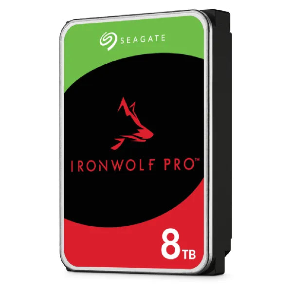 Seagate Ironwolf Pro ST8000NT001 8TB 3.5'' HDD NAS Drives 7200 RPM; SATA 6GB/s Interface; 256MB Cache;550TB/Year; Unlimited Bays - TechDriven Technologies