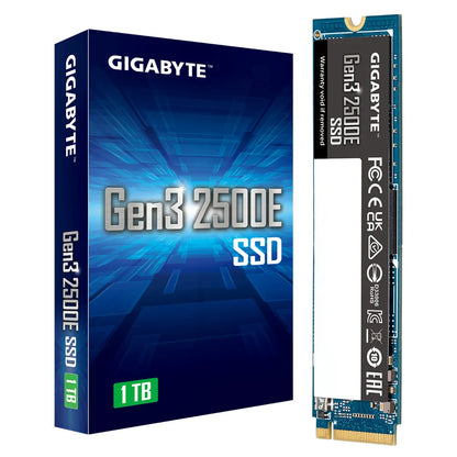 Gigabyte NVMe 1TB - PCIe3 - Read 2400 MB/s; Write 1800MB/s - 240TBW or 3 years warranty - TechDriven Technologies