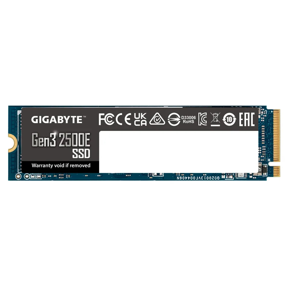 Gigabyte NVMe 1TB - PCIe3 - Read 2400 MB/s; Write 1800MB/s - 240TBW or 3 years warranty - TechDriven Technologies