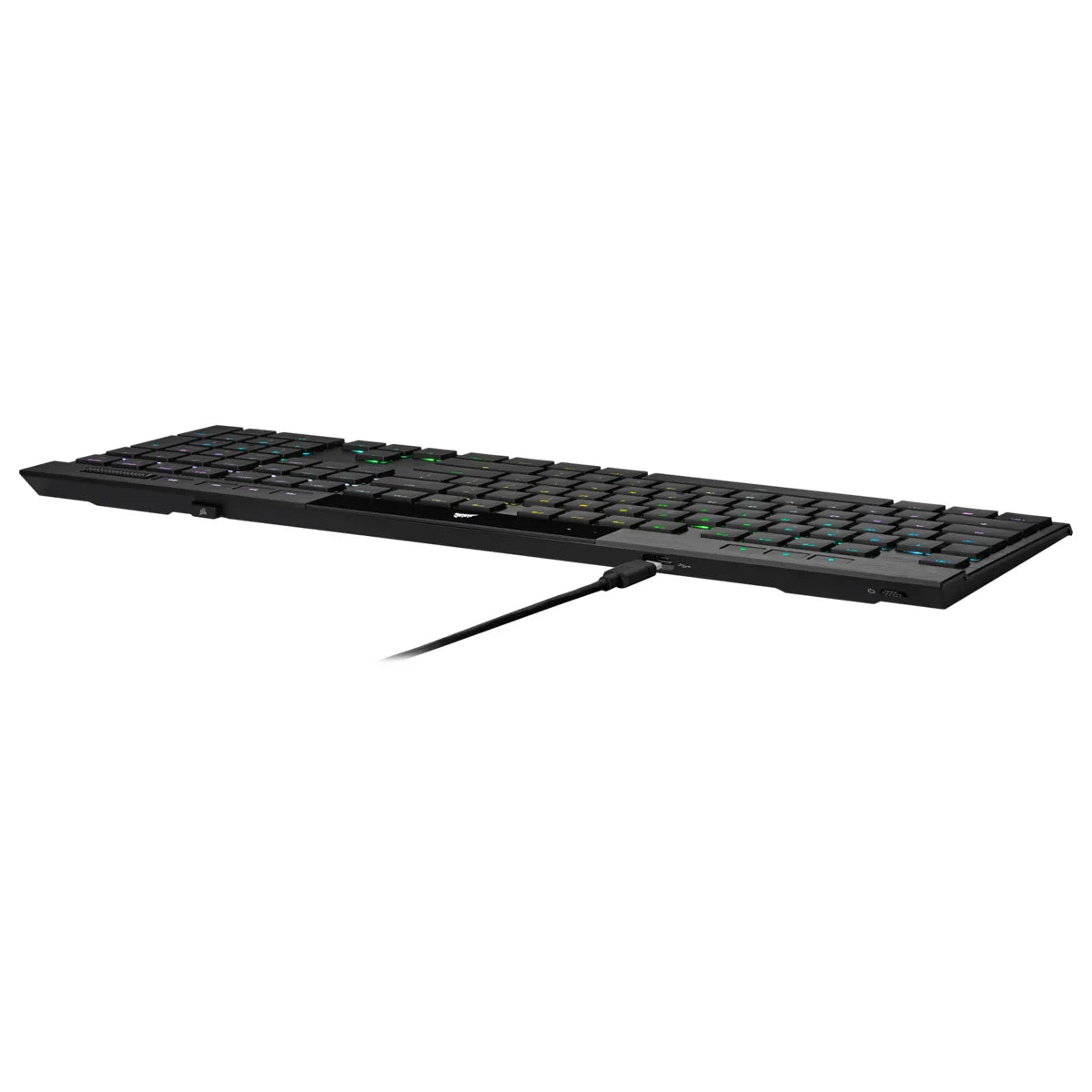 CORSAIR K100 AIR WIRELESS RGB Ultra-Thin Mechanical Gaming Keyboard - CHERRY MX Ultra Low Profile - Black