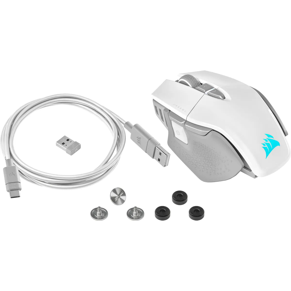 Corsair M65 RGB Ultra with Slipstream + Bluetooth; 26000DPI; White - TechDriven Technologies