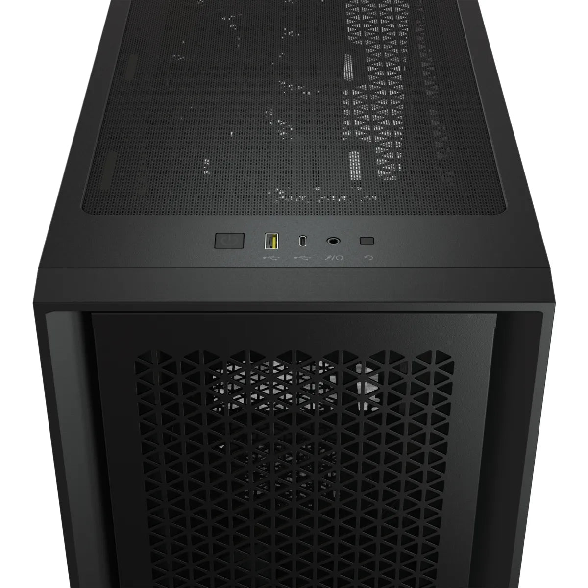 4000D RGB Airflow Tempered Glass Mid-Tower; Black ATX