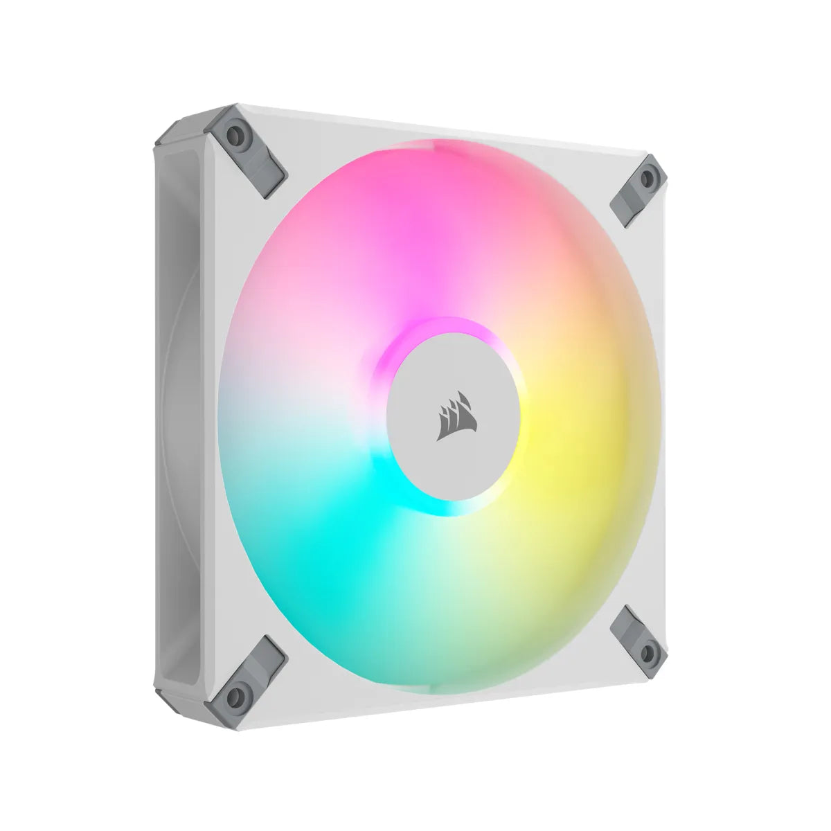 CORSAIR AF ELITE Series; AF140 RGB ELITE WHITE; 140mm Fluid Dynamic RGB Fan with AirGuide; Single Pack - TechDriven Technologies