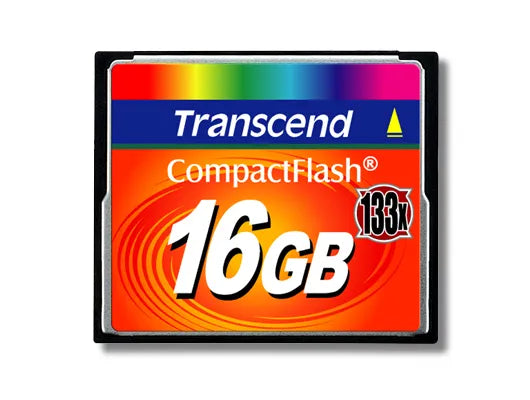 TRANSCEND 16GB COMPACT FLASH 133X - TechDriven Technologies