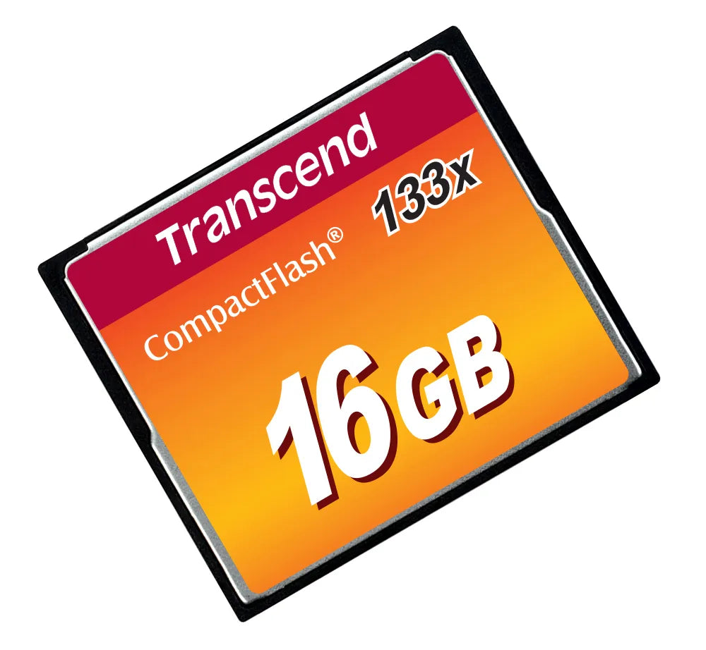 TRANSCEND 16GB COMPACT FLASH 133X - TechDriven Technologies