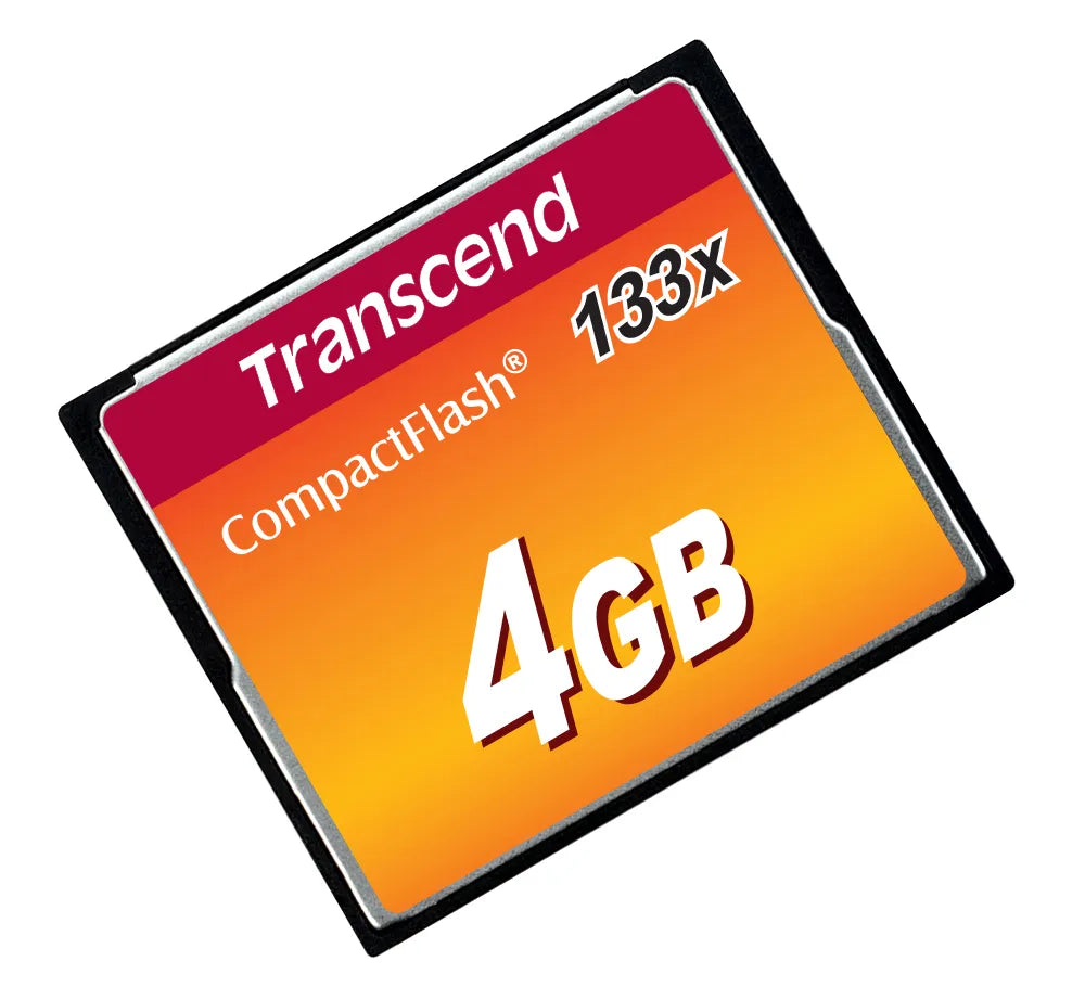 TRANSCEND 4GB COMPACT FLASH 133X - TechDriven Technologies