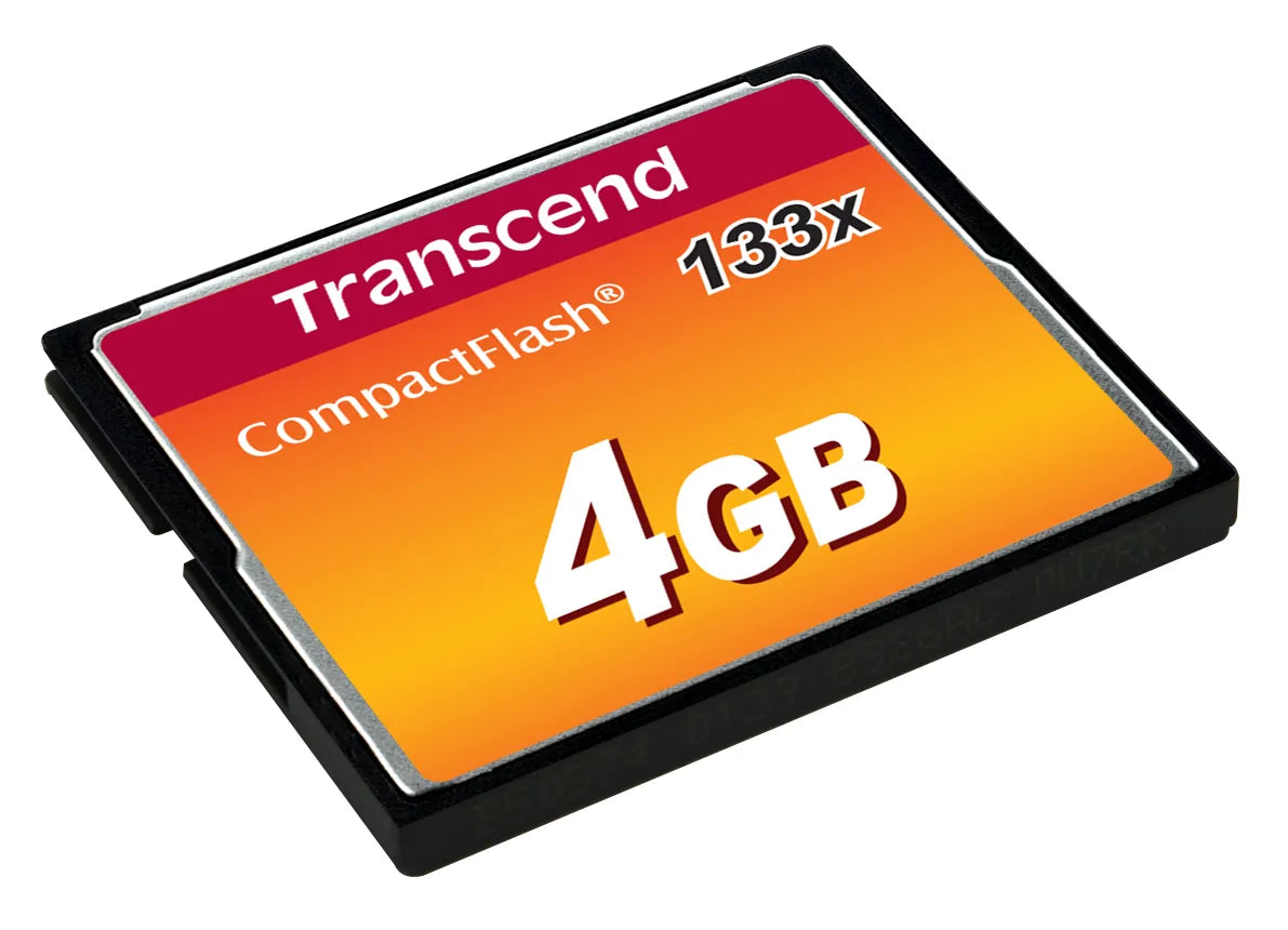 TRANSCEND 4GB COMPACT FLASH 133X - TechDriven Technologies