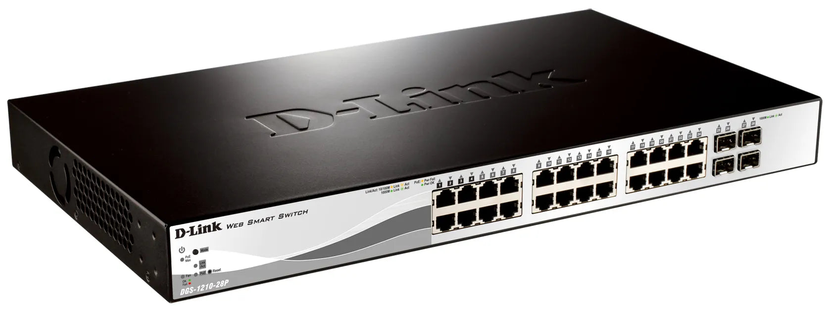 D-LINK 24 POE 10/100/1000 PORTS+4GIGABIT SFP PORTS - TechDriven Technologies