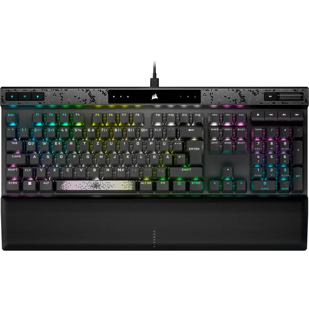 CORSAIR K70 MAX RGB Magnetic-Mechanical Gaming Keyboard; Adjustable CORSAIR MGX Switches; Steel Gray - TechDriven Technologies