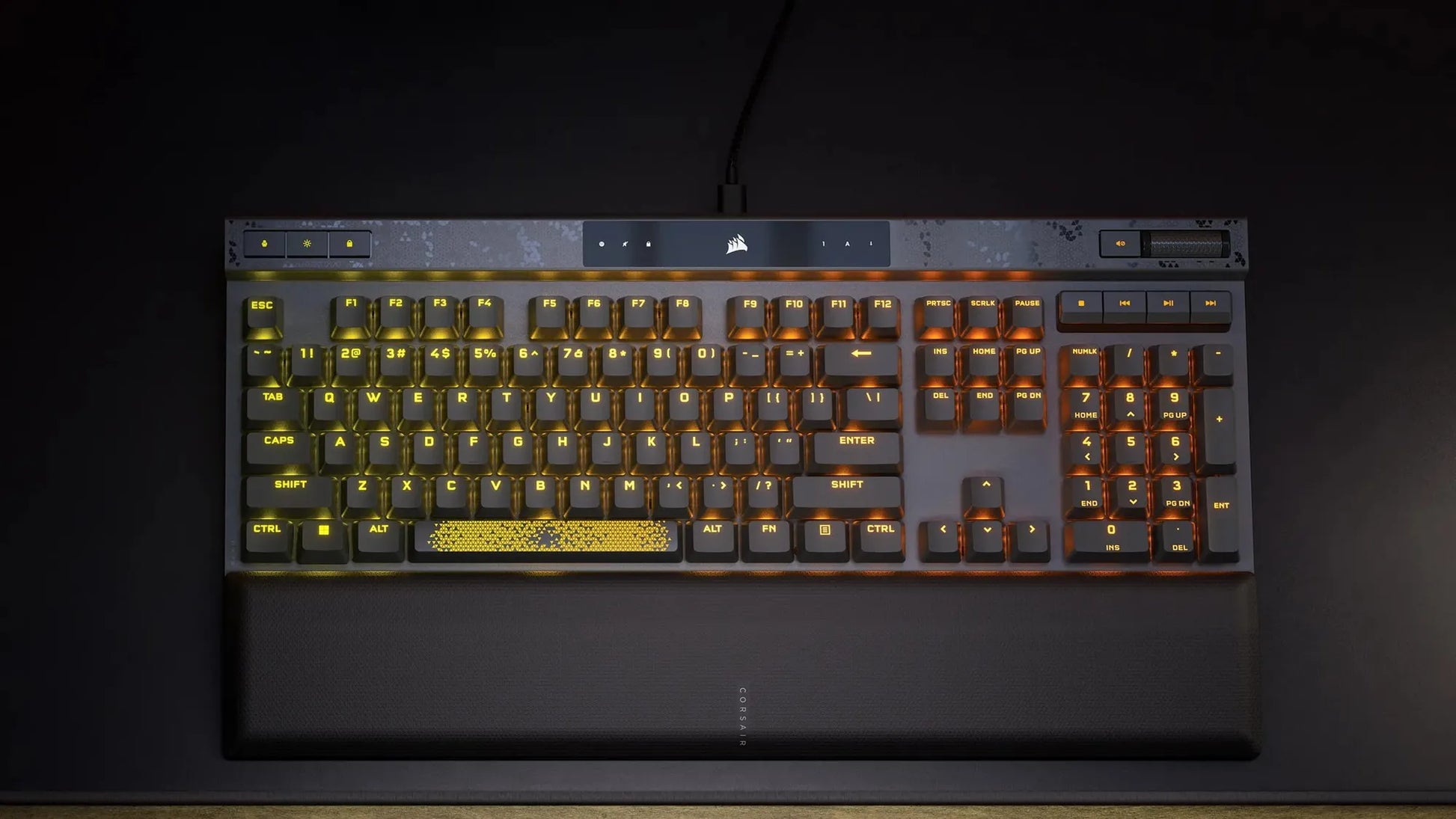 CORSAIR K70 MAX RGB Magnetic-Mechanical Gaming Keyboard; Adjustable CORSAIR MGX Switches; Steel Gray - TechDriven Technologies