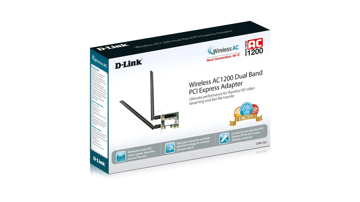 D-Link Wireless AC1300 Dual Band PCI Express Adapter